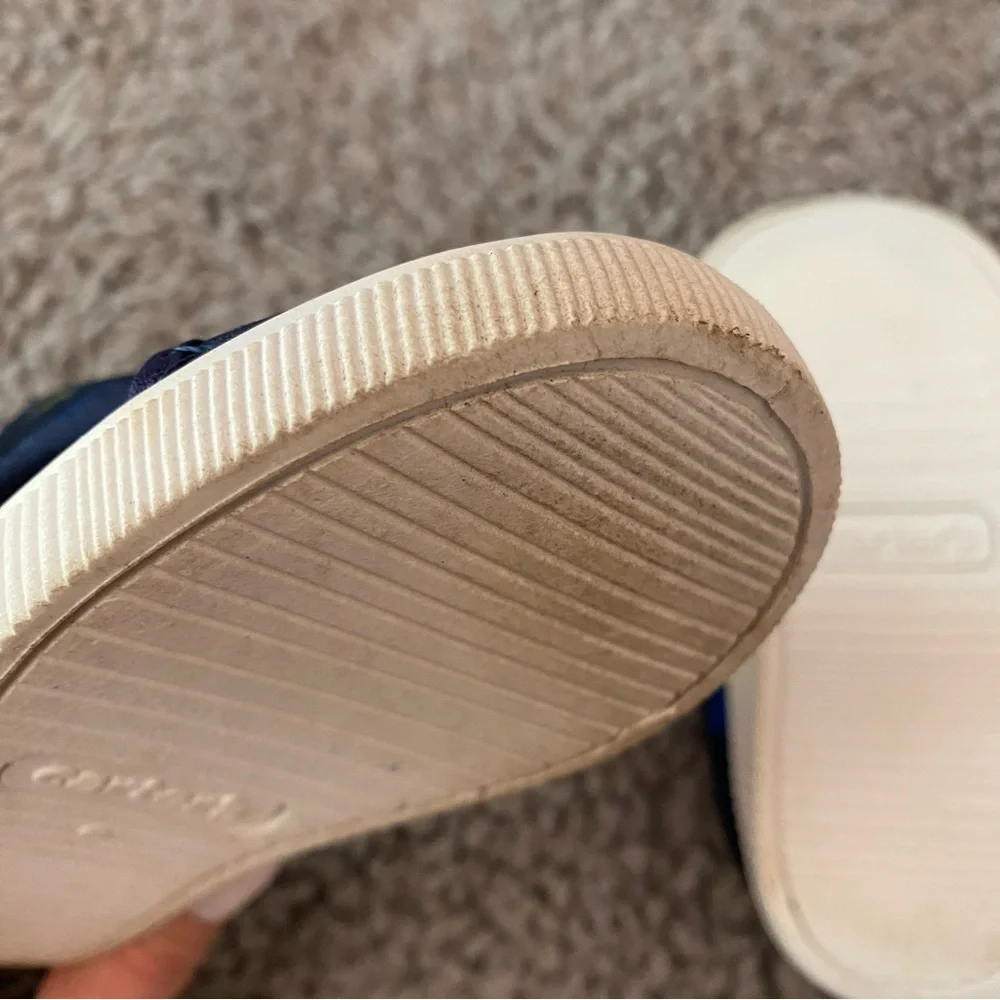 Toddler Boy Water Shoes Sandals Size 6 Navy Blue Dinosaurs Carter's